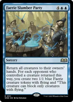 Faerie Slumber Party Wilds of Eldraine MTG Magic The Gathering - Image 1