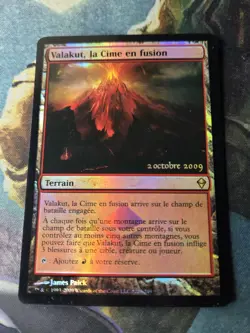 Valakut, the Molten Pinnacle Foil 228 Promo Magic: The Gathering FRENCH - Image 2