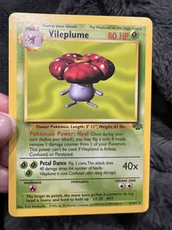 Vileplume Non-Holo Rare - Jungle Set 31/64 - WOTC Vintage Pokemon Card - Image 1