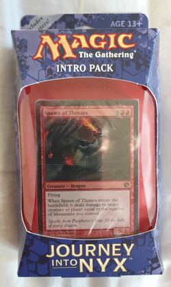 MTG Journey Into Nyx Intro Pack – Voracious Rage | Sealed | Theros Block - Image 1