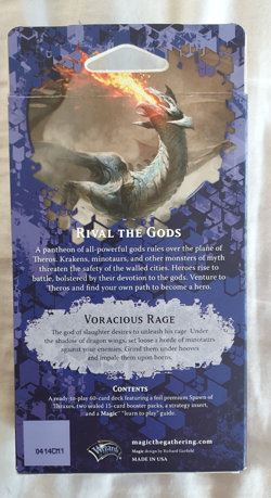 MTG Journey Into Nyx Intro Pack – Voracious Rage | Sealed | Theros Block - Image 2