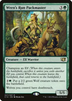 Wren's Run Packmaster [Commander 2014] Moderately Played - Image 1