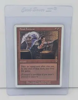 Final Fortune - Magic The Gathering MTG - Seventh 7th Edition! - Image 1