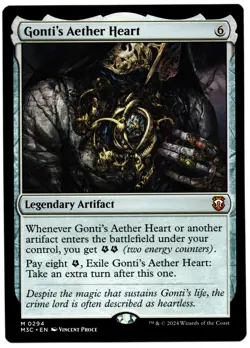 Gonti's Aether Heart #0294 (M3C) Modern Horizons 3 Commander Mythic MTG - Image 1