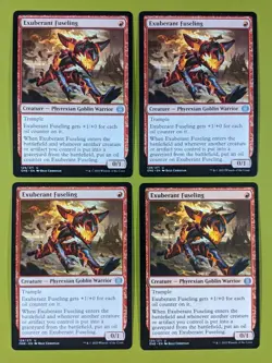 Exuberant Fuseling x4 Phyrexia: All Will Be One 4x Magic the Gathering MTG - Image 1