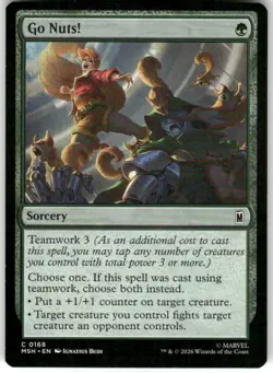 Go Nuts! 168 Common Marvel Super Heroes Magic: The Gathering Near Mint - Image 1