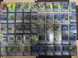 Rare Vintage Digimon Card Collection 200 Holo Cards Including Omega Mon - Image 1
