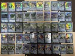 Rare Vintage Digimon Card Collection 200 Holo Cards Including Omega Mon - Image 2