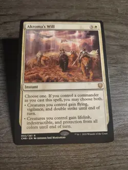 MTG Akroma's Will (Commander Legends) NM - Image 1