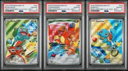 2026 POKEMON FIRST PARTNER ILLUSTRATION COLLECTION KANTO PSA 10 SEQUENTIAL SET - Image 1