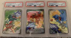 2026 POKEMON FIRST PARTNER ILLUSTRATION COLLECTION SERIES PSA 10 SEQUENTIAL SET - Image 1