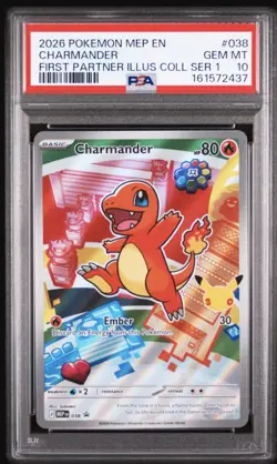 2026 POKEMON FIRST PARTNER ILLUSTRATION COLLECTION SERIES PSA 10 SEQUENTIAL SET - Image 3