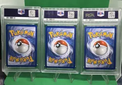 2026 POKEMON FIRST PARTNER ILLUSTRATION COLLECTION KANTO PSA 10 SEQUENTIAL SET - Image 2