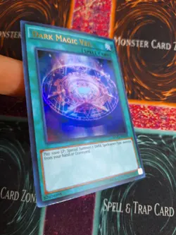 Yu-Gi-Oh! Dark Magic Veil MVP1-EN019 Ultra Rare Unlimited Near Mint - Image 2