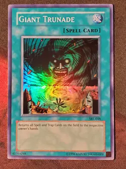 Yugioh Giant Trunade SRL-048 Super Rare NM - Image 1