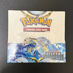 Pokemon TCG Sword & Shield—Silver Tempest Booster Box English Factory Sealed - Image 1
