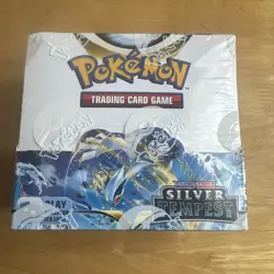 Pokemon TCG: Sword & Shield—Silver Tempest Booster Display Box. Factory-Sealed ✅ - Image 1