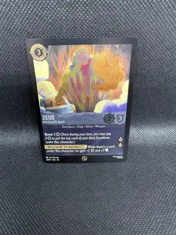 Zeus Missing His Spark 18/P3 - Disney Lorcana TCG Promo - Image 1