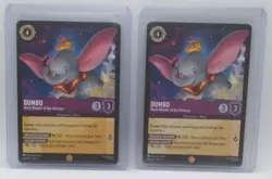 Disney Lorcana Fabled - Dumbo X2 - Ninth Wonder of the Universe 45/204 non-foil - Image 1