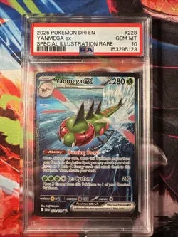 2025 Pokemon Yanmega ex SIR Destined Rivals 228/182 PSA 10 GEM MINT - Image 1