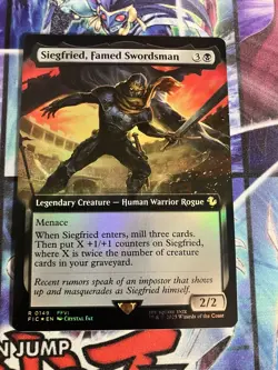 Siegfried, Famed Swordsman (Extended Art) Commander: Final Fantasy Foil - Image 1