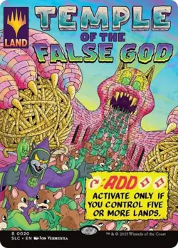 Temple of the False God - Near Mint MTG Secret Lair Countdown Kit - Image 1