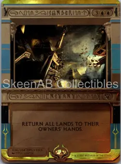 MTG SkeenAB Sunder FOIL Masterpiece Series: Amonkhet Invocations NM - Image 1