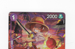 Shanks Alternate Art OP13-065 Carrying On His Will One Piece Card Game - Image 3