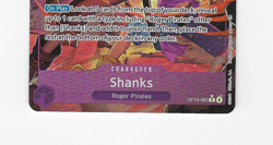 Shanks Alternate Art OP13-065 Carrying On His Will One Piece Card Game - Image 4