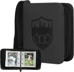 Mini Card Binder 1 Pocket, 80 Pockets Trading Card Binder, Small 2 Pocket Tr... - Image 3