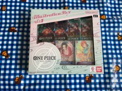 Bandai One Piece Trading Card Game - Illustration Box Volume 1-4 New/Sealed - Image 3
