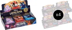 Sealed The First Chapter Booster Box Case Disney Lorcana - Image 1