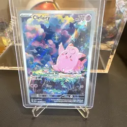 The Pokemon Company Pokemon TCG Prismatic Evolutions Clefairy 094/088 IR Holo - Image 1