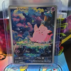 Pokemon TCG Clefairy Perfect Order 094/088 Illustration Rare - Image 1