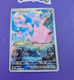 The Pokemon Company Pokemon TCG Clefairy 094/088 SV7a Illus Rare Holo JP - Image 1