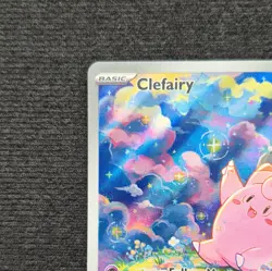 Pokemon TCG Prismatic Evolutions Clefairy 094/088 Holo Illustration Rare - Image 5