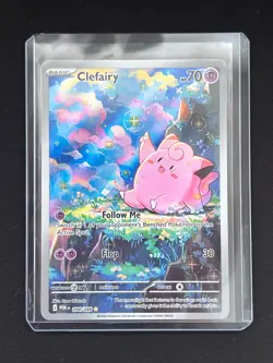 Pokemon TCG Clefairy 094/088 Perfect Order Full Art Secret Rare Mint - Image 1