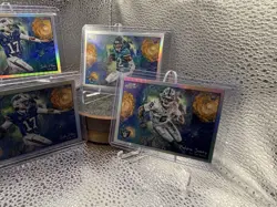 2025 Topps Chrome Cosmic Star in The Night Lot (5) Josh Allen Egbuka Jeanty NFL - Image 2