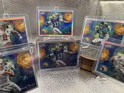 2025 Topps Chrome Cosmic Star in The Night Lot (5) Josh Allen Egbuka Jeanty NFL - Image 4