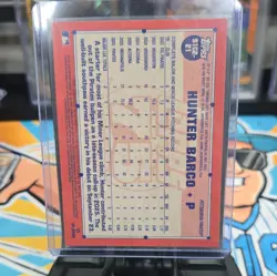 Topps 2026 SERIES 2 75th Hunter Barco Pirates 1991 Auto RC #91CP-21 /50 - Image 2