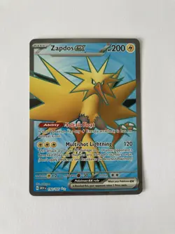 Zapdos ex 192/165 Pokemon TCG Scarlet & Violet 151 Ultra Rare Full Art - Image 1