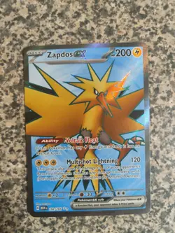 Zapdos ex 192/165 Pokemon TCG Scarlet & Violet 151 Ultra Rare Full Art NM - Image 1