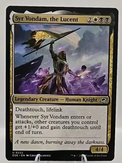 Syr Vondam, the Lucent MTG Edge of Eternities Regular - Image 1