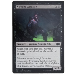 x1 Nirkana Assassin J22 MTG M/NM Common Black Creature Vampire Assassin Ally TCG - Image 1