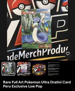 Pokemon Bundle Dratini 3 Cards - Image 3