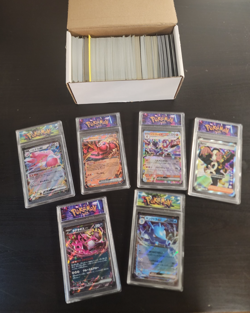 Pokemon Cards 500 Card Lot Pokemon Slabs,Holos,Base - Image 1