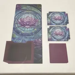 Arcane Fortress Card Deck Box for MTG Commander, Fits 100+ Card (Blossom Grace) - Image 1