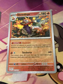 Skeledirge - 031/191 - Reverse Holo - Surging Sparks - MINT - Pokemon Card - Image 1