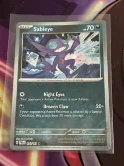 Sableye - 136/193 - Reverse Holo - Paldea Evolved Pokemon Card - Image 1