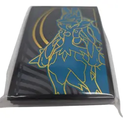 Pokemon ETB Sleeves Mega Evolution Lucario Individual Card Sleeves 65 Ct - Image 4